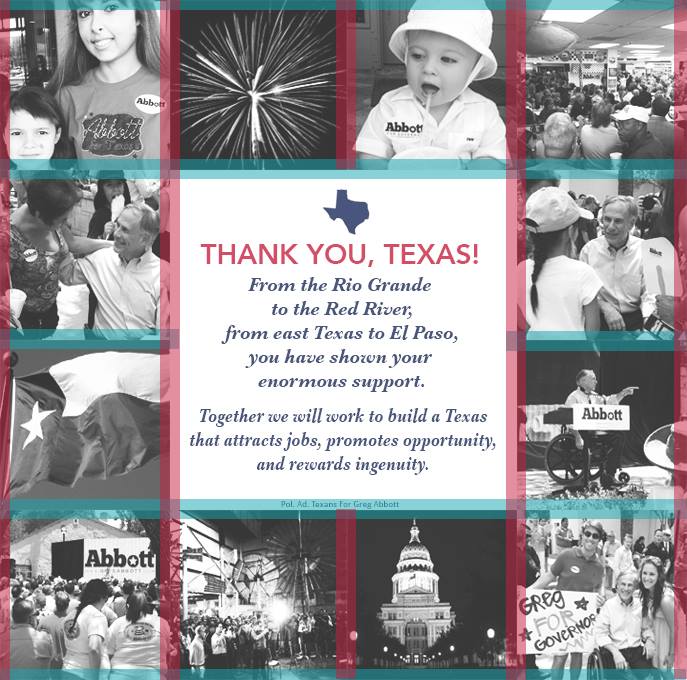 Thank you, Texas!