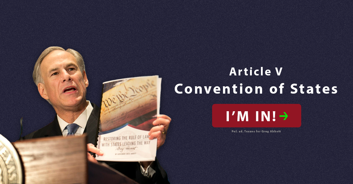 Why I Called For A Constitutional Convention Of States