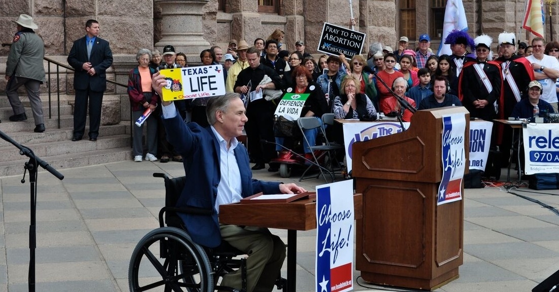 Governor Abbott Announces Growing Support For Prohibiting Taxpayer Funding Of Abortion Providers