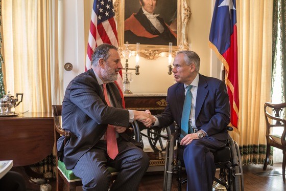 Governor Abbott Meets With Ambassador Of The Netherlands To The United States Henne Schuwer