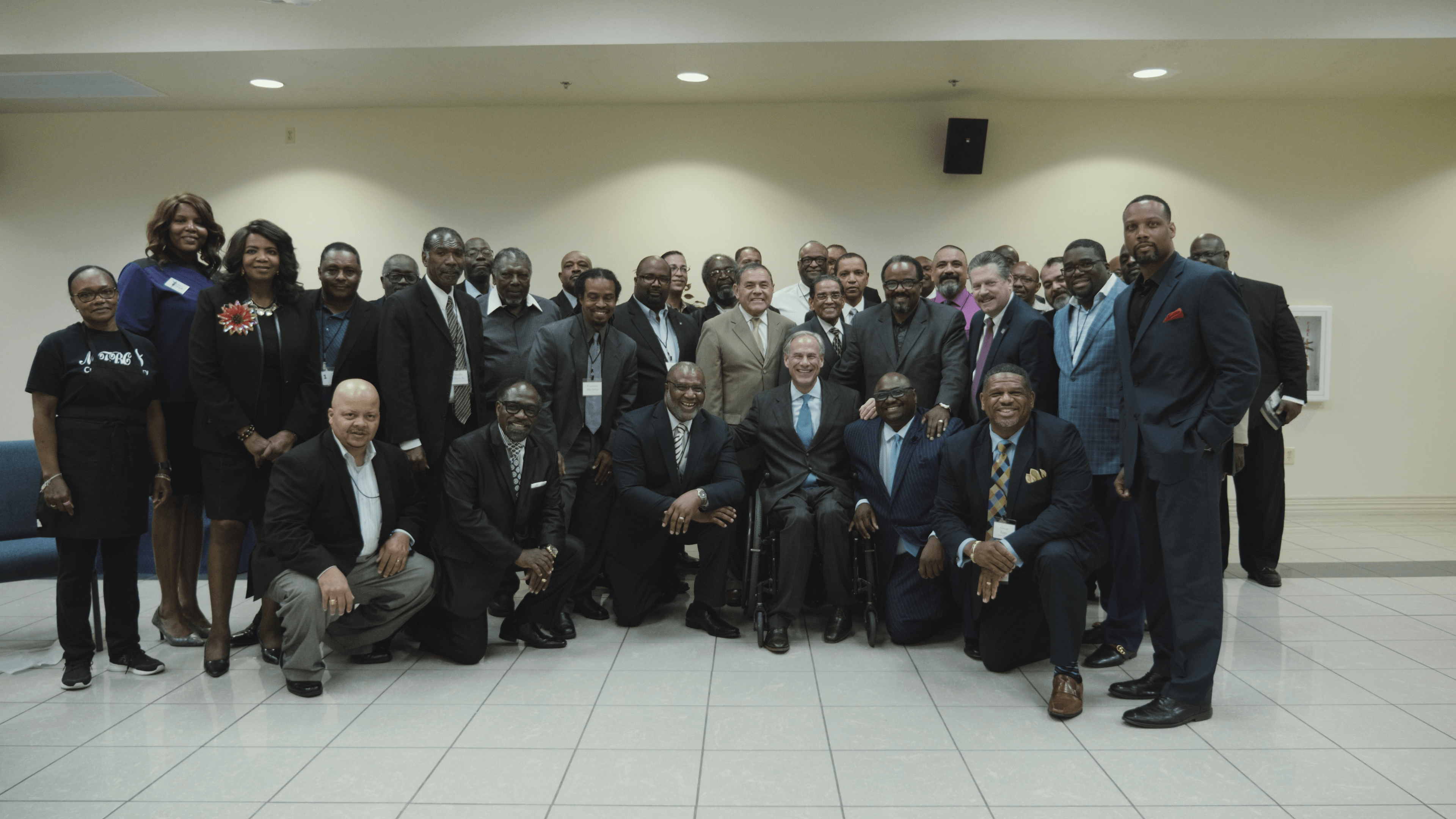 Governor Greg Abbott Attends Texas Pastors Roundtable Discussion