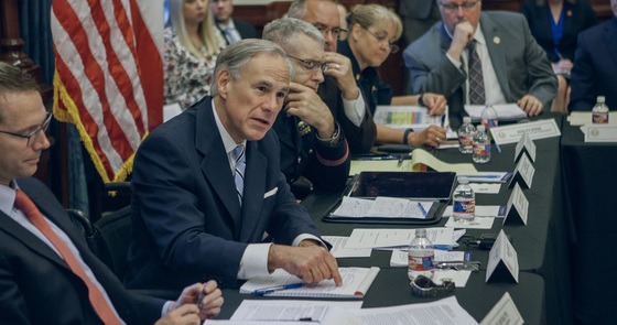 PHOTO RELEASE: Governor Abbott Holds First Roundtable Discussion On Improving School Safety In Texas