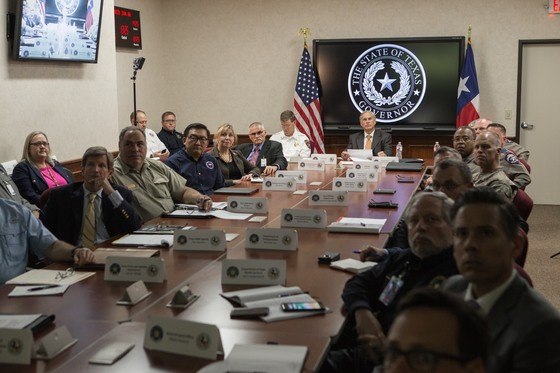 Governor Abbott Participates In Hurricane Preparedness Briefing With President And Federal Officials