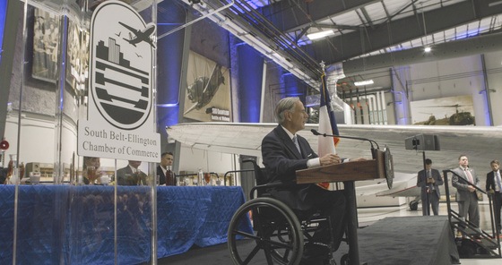 Governor Abbott Joins The South Belt-Ellington Chamber Of Commerce In Honoring Heroes Of Hurricane Harvey