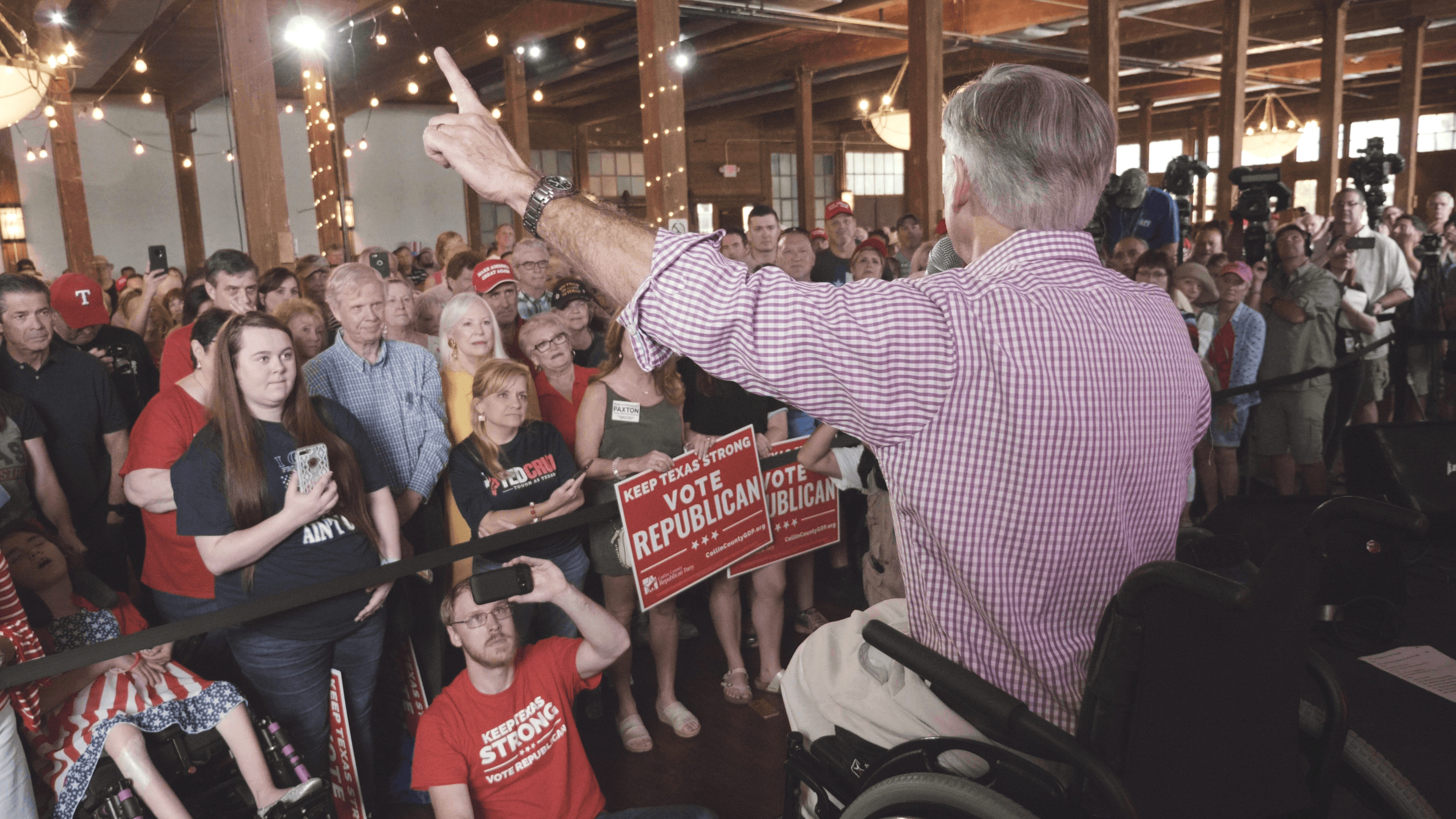 Governor Abbott Attends Collin County Republican Party Labor Day Rally