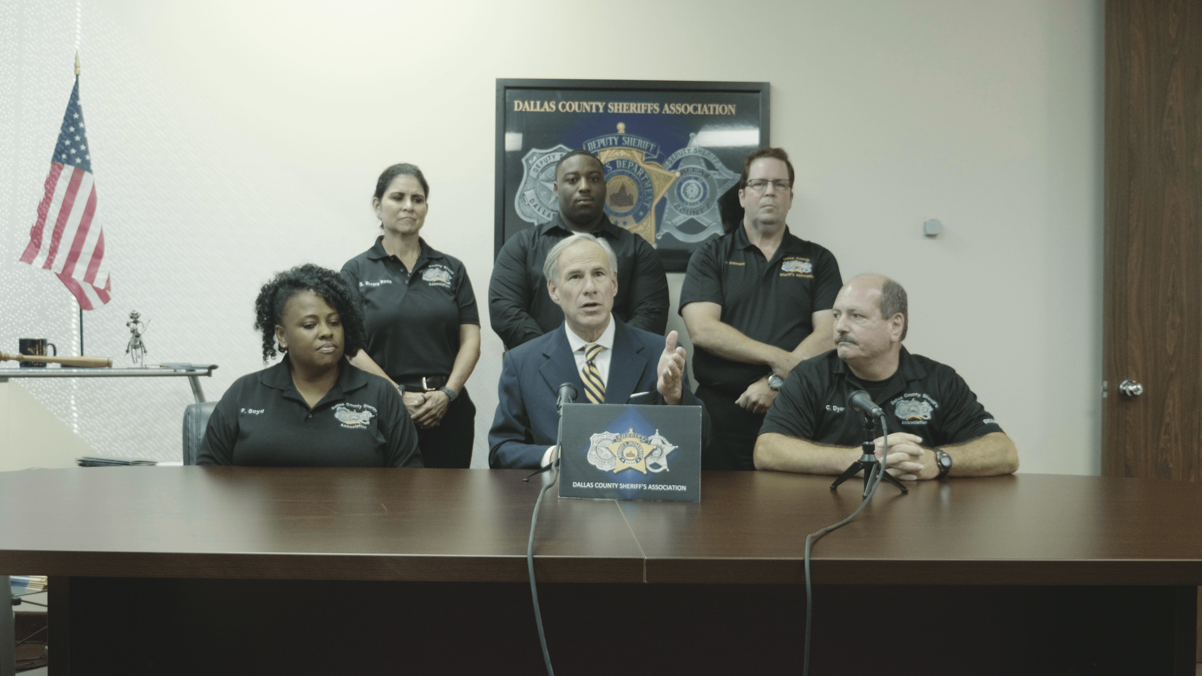 Dallas County Sheriff’s Association Endorses Governor Greg Abbott For Re-Election