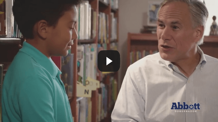 Texans For Greg Abbott Releases New Spanish Language TV And Radio Ads: “Futuro” and “Suegra”