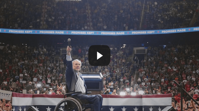 Texans For Greg Abbott Releases New Ad: “Spirit Of Texas”