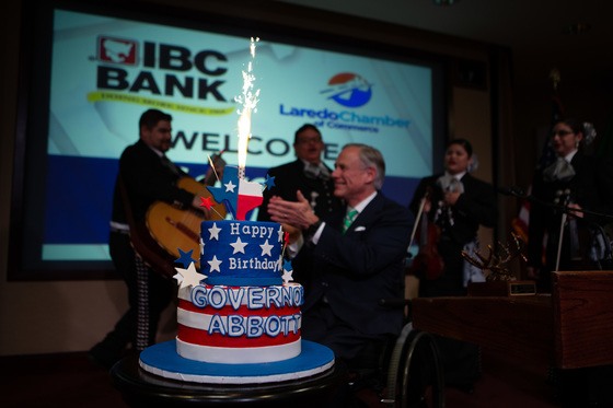 Governor Greg Abbott Attends Laredo Chamber Of Commerce Annual Gala