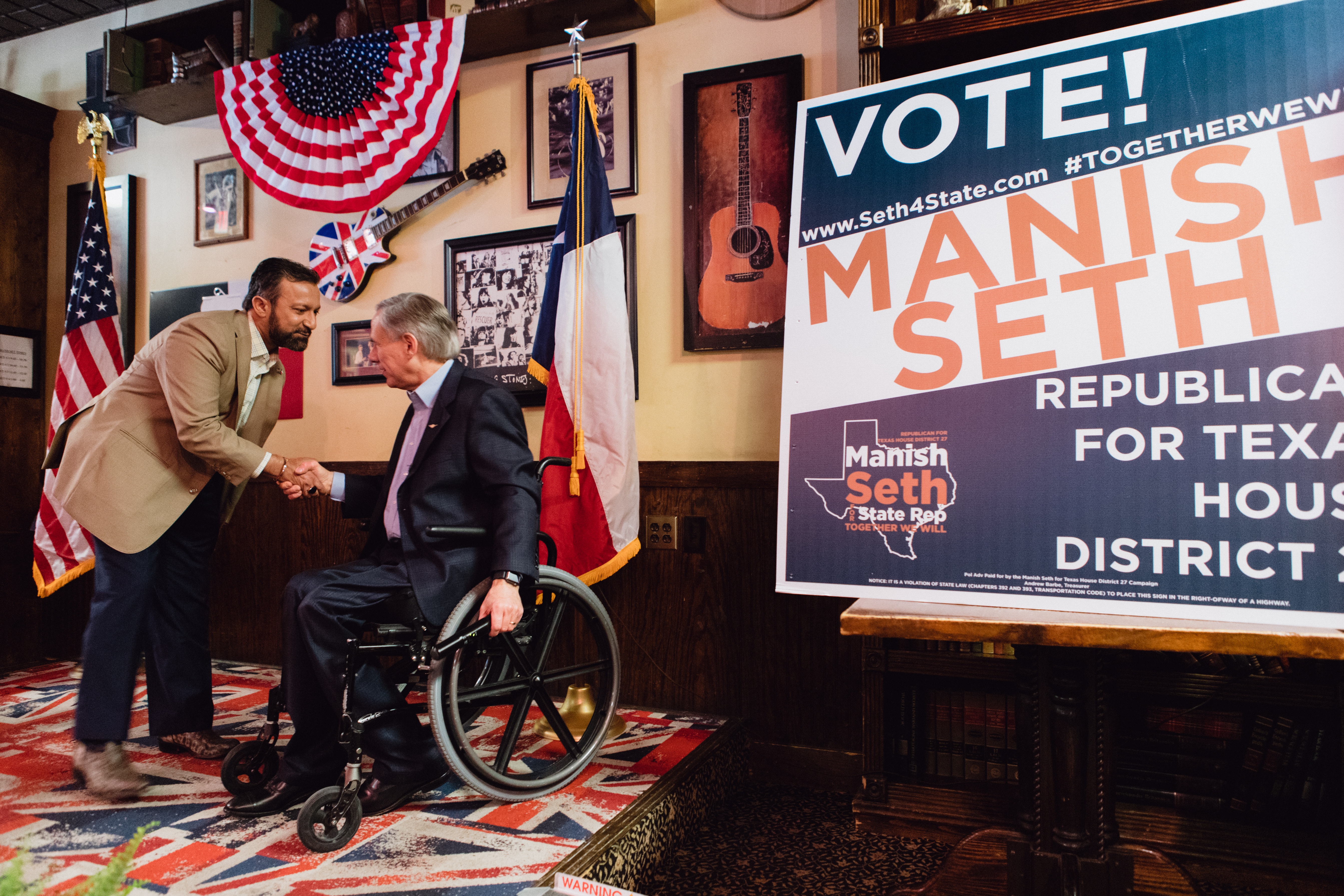 Governor Abbott Delivers Remarks At Get Out The Vote Event In Fort Bend County