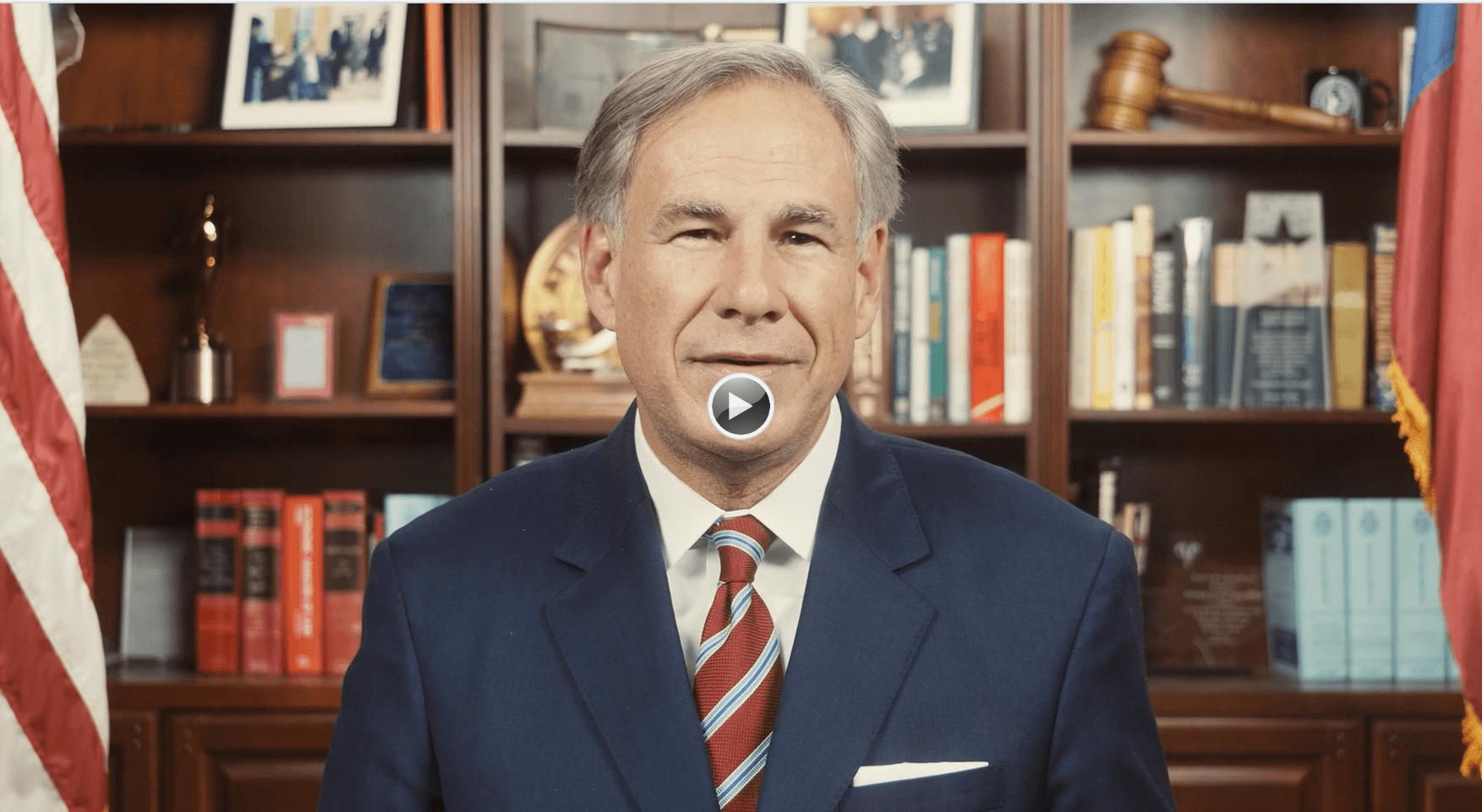 Governor Abbott Delivers Video Address To 2020 Republican Party Of