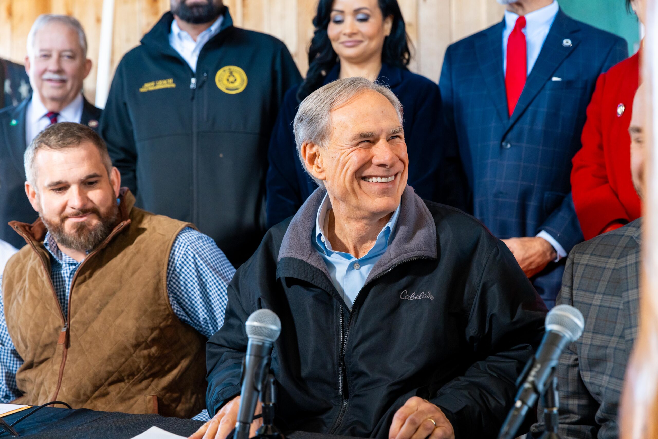 Governor Abbott Garland Smile