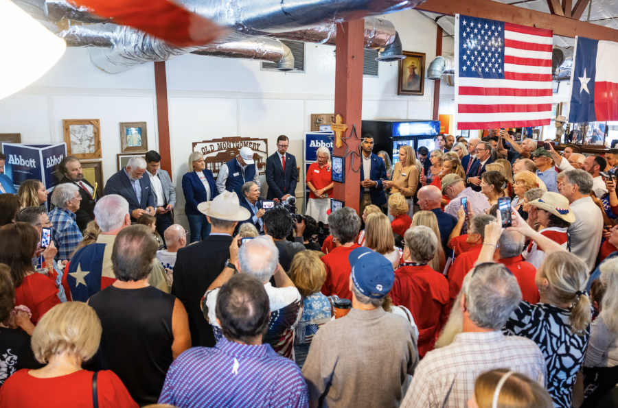 Governor Abbott Takes “Let’s Roll” GOTV Tour to Montgomery