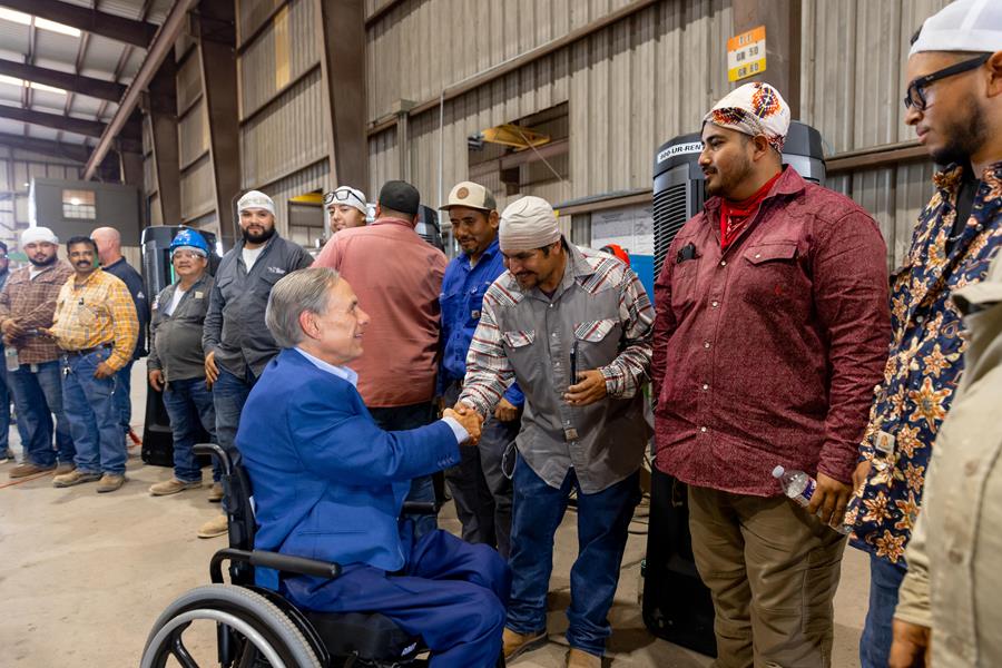 Governor Abbott Touts Jobs Growth and Promotes Affordability Agenda in McAllen