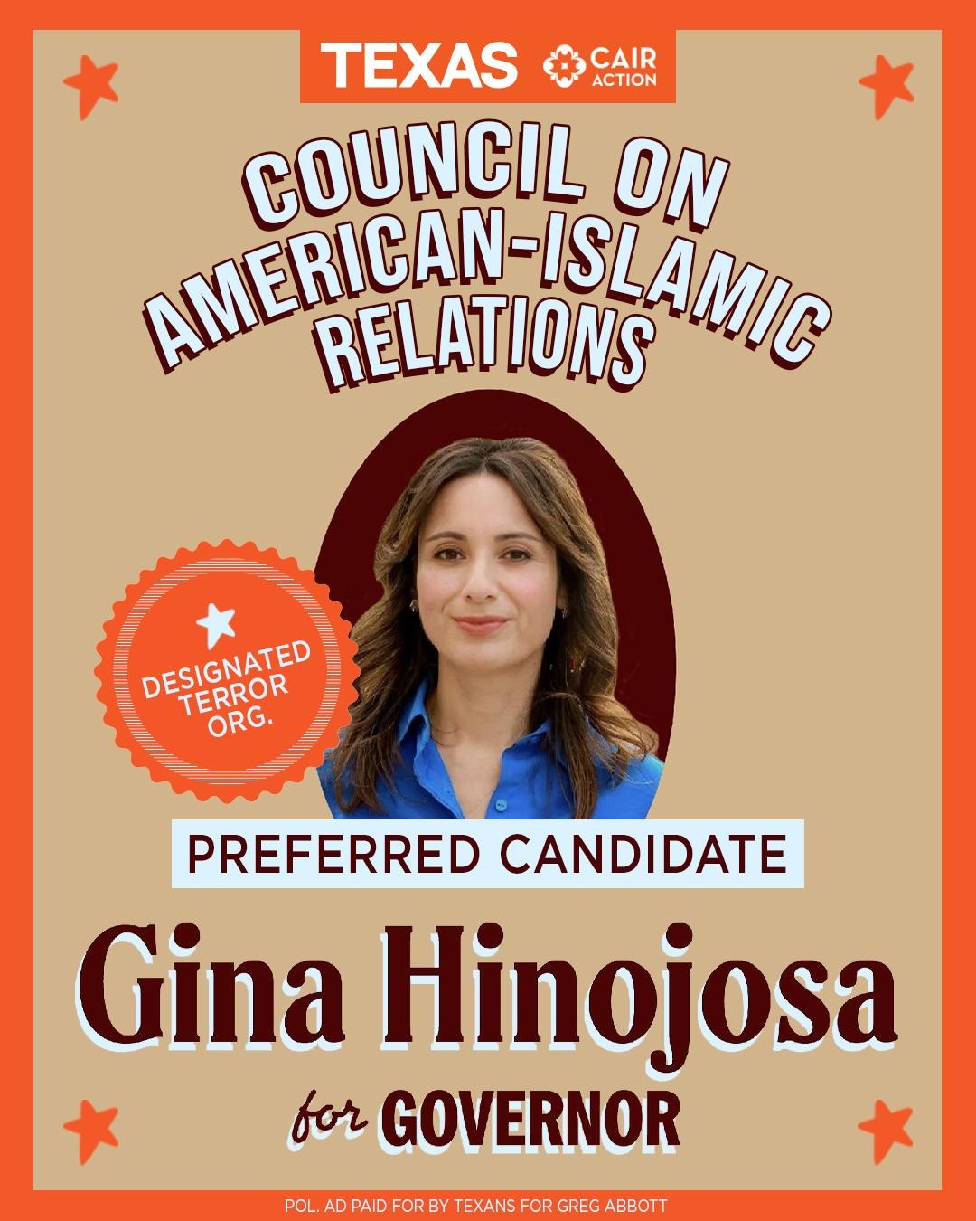 Gina CAIR Action